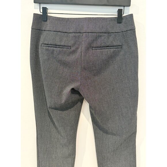 LOFT Marisa Skinny Pants Size 4 Black Ankle Zip Stretch Work Career - Picture 6 of 11
